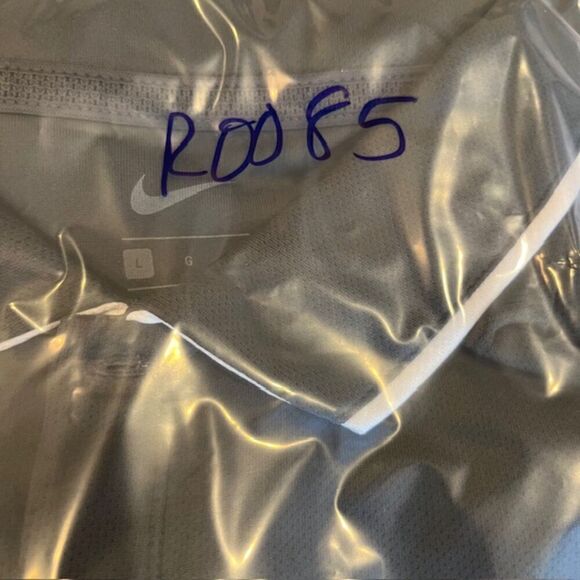 Nike Run Polo Black with White Logo and Trim Golf Performance Men's Size XL - Picture 7 of 7